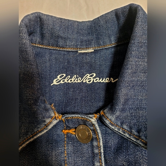 2FOR$40 Eddie Bauer denim jacket - Picture 4 of 5